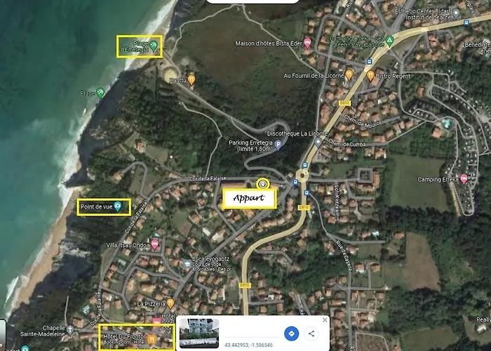 D'erretegia Apartment Bidart